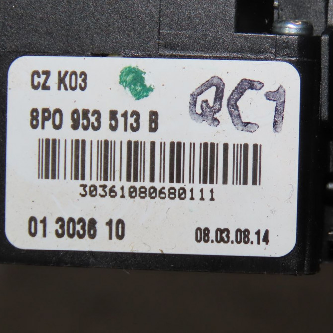 Commande clignotant occasion  Audi A3 Sportback (8PA) 1.9 tdi (2004-2010)   8P0953513B  2