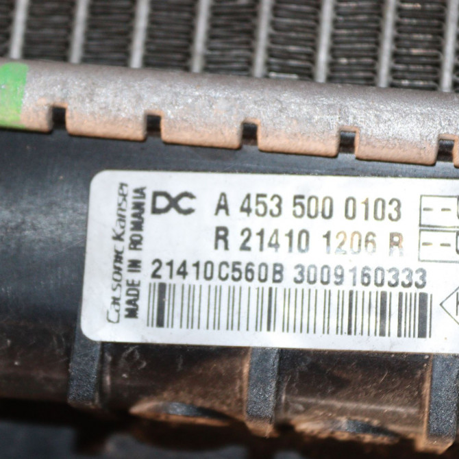 Radiateur occasion  Renault TWINGO III (BCM_, BCA_) 1.0 sce 70 (bcmb) (2015) 5 portes   214101206R  2