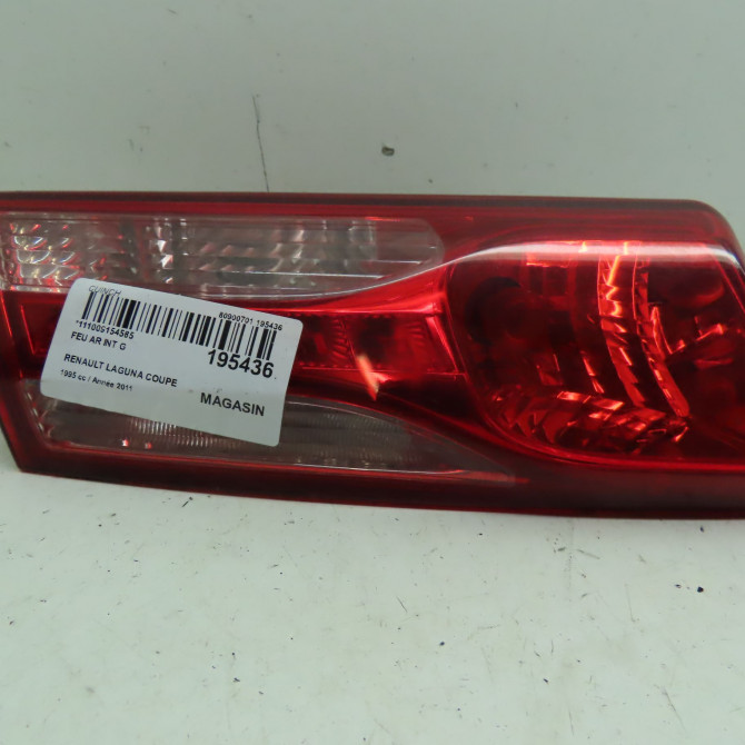 Feu arrière interieur gauche occasion  Renault LAGUNA Coupé (DT0/1) 2.0 dci (dt01, dt08, dt09, dt0k, dt12, dt1c, dt1d, dt1m,... (2008-2015) 2 portes   265550006R  1