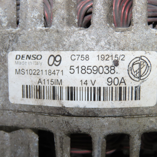 Alternateur occasion  Fiat PUNTO (199_) 1.2 (199axz1a, 199bxz1a) (2012)   52003532  2