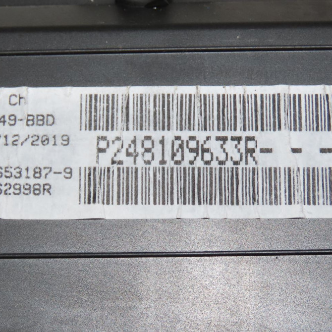 Bloc compteurs occasion  Renault KANGOO Express (FW0/1_) 1.5 dci 95 (fw16) (2019)   250462998R  2