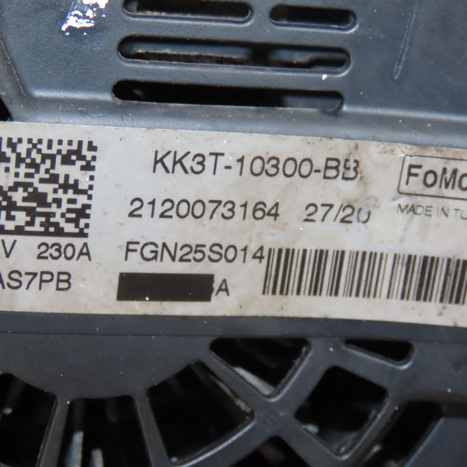 Alternateur occasion  Ford TRANSIT V363 Camionnette (FCD, FDD) 2.0 ecoblue (2016)   2666514  2