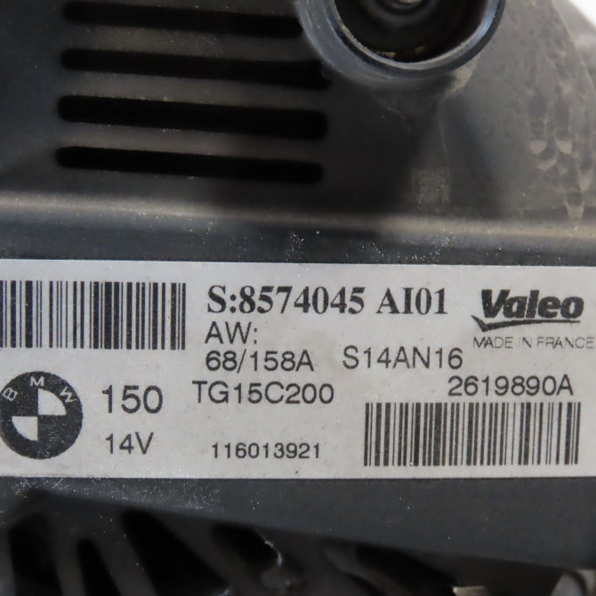 Alternateur occasion  Toyota AVENSIS Break (_T27_) 2.0 d-4d (wwt271_) (2015-2018)   27060YV040  2