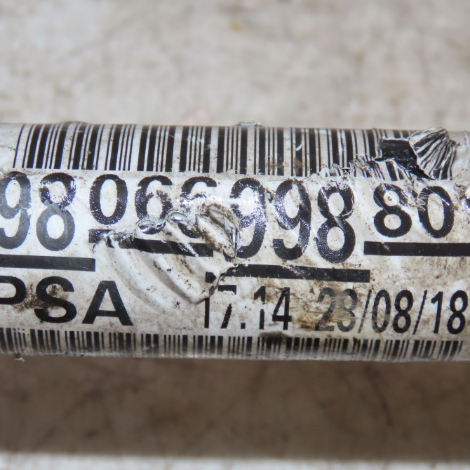 Transmission avant droite occasion  Peugeot 3008 SUV (MC_, MR_, MJ_, M4_) 1.2 thp/ puretech 130 (mrhnsm, mrhnsu, mrhnsj, mrhnyw,... (2016)   9806699880  2