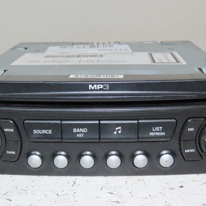 Autoradio occasion  Citroën BERLINGO MULTISPACE (B9) 1.6 hdi 90 (2010) 5 portes   9664513277  1