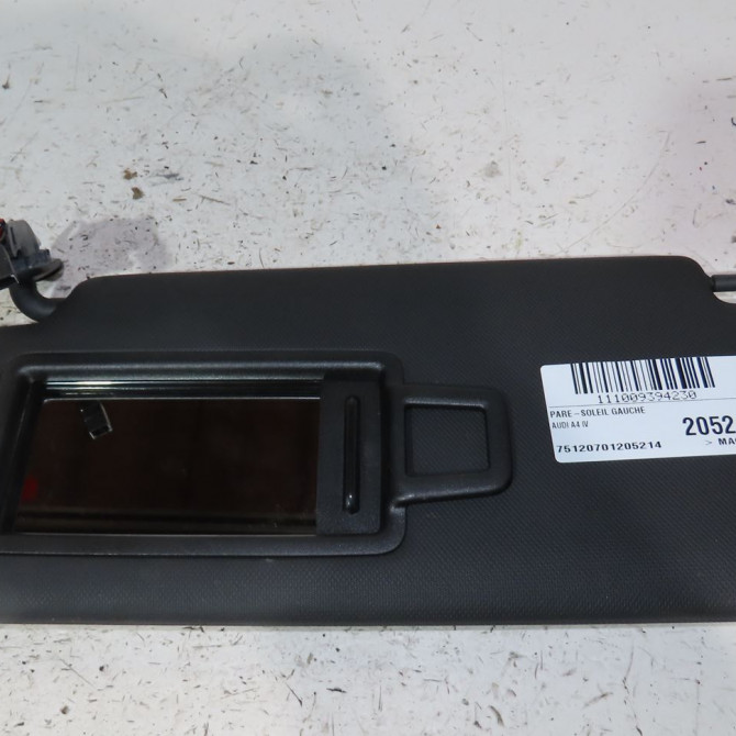 Pare-soleil gauche occasion  Audi A4 B9 (8W2, 8WC) 2.0 tdi (2015)   8W0857551K7C0  1