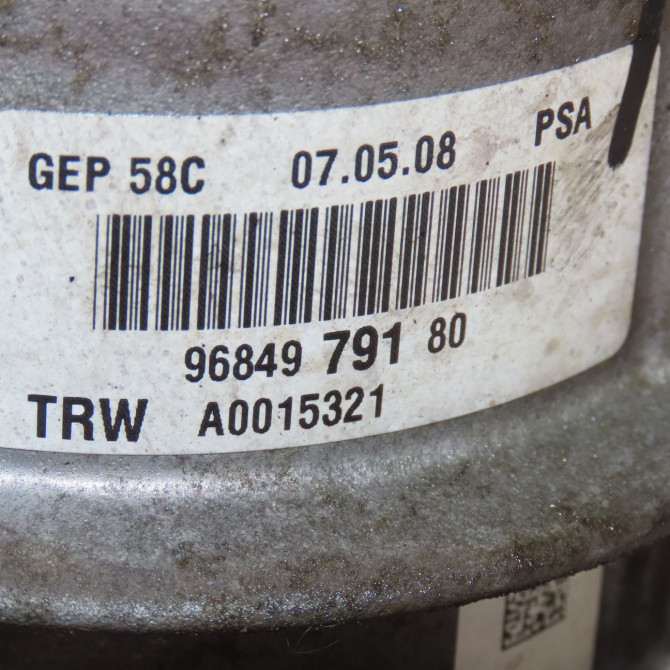 Moteur electrique de direction assistée occasion  Peugeot 308 SW I (4E_, 4H_) 1.6 hdi (2009-2014)   9684979180  2