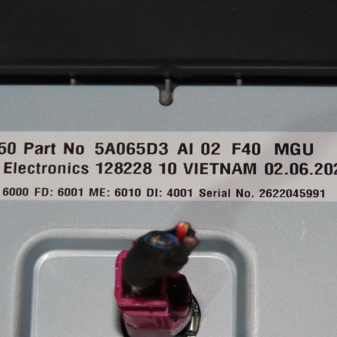 Afficheur digital occasion  Bmw 1 (F40) 118 i (2019) 5 portes   65505A5EE12  2