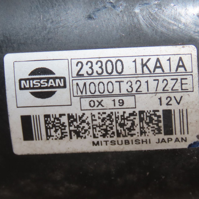 Démarreur occasion  Nissan JUKE (F15) 1.6 (2010) 5 portes   233001KA1A  2