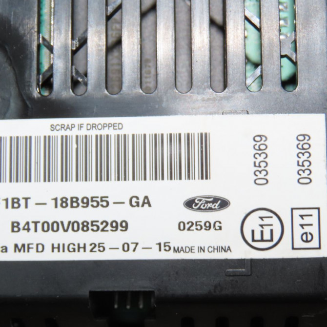 Afficheur digital occasion  Ford FIESTA VI (CB1, CCN) 1.5 tdci (2012-2017)   2015325  2