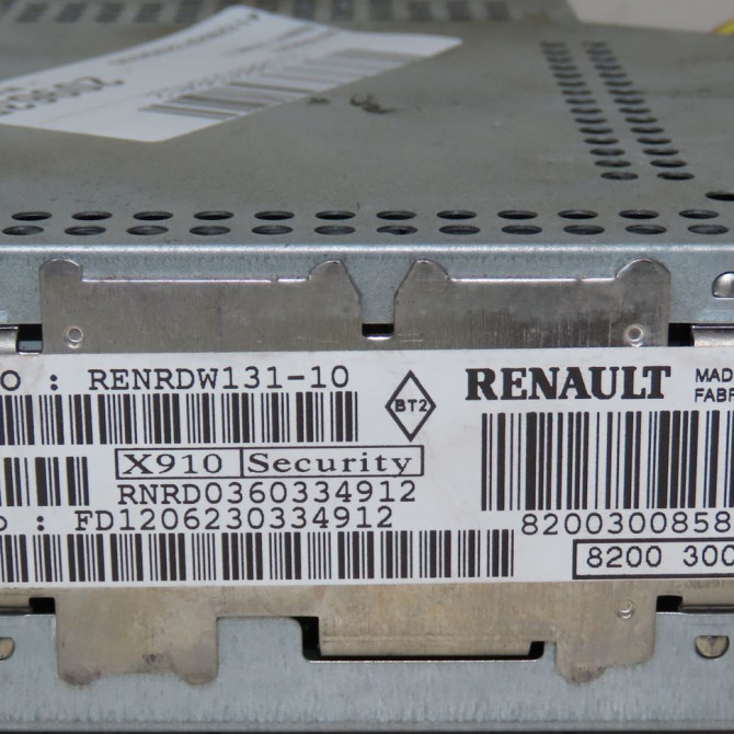 Autoradio occasion  Renault SCÉNIC II (JM0/1_) 1.5 dci (jm1e, jm16) (2005-2008) 5 portes   8200300858  2