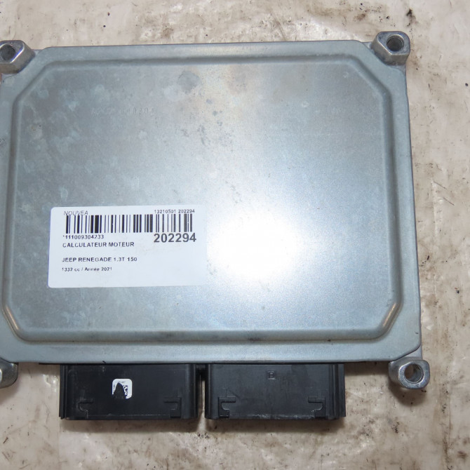 Calculateur moteur occasion  Jeep RENEGADE SUV (BU, B1, BV) 1.3 gse t4 (2018) 5 portes   55282410  3