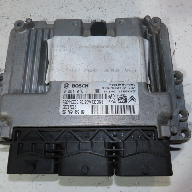 Calculateur moteur occasion  Peugeot 206+ (2L_, 2M_) 1.4 hdi eco 70 (2009-2013) 5 portes   9676089280  1