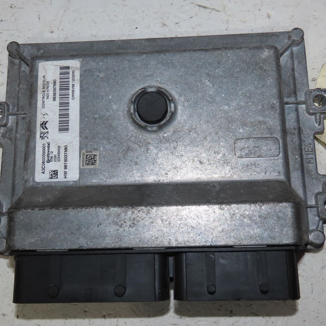 Calculateur moteur occasion  Citroën C3 III (SX) 1.2 puretech 82 (2018) 5 portes   9838397680  1