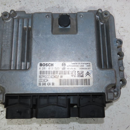 Calculateur moteur occasion  Citroën C3 II (SC_) 1.4 hdi 70 (sc8hzc, sc8hr0, sc8hp4) (2009) 5 portes   9664843480 