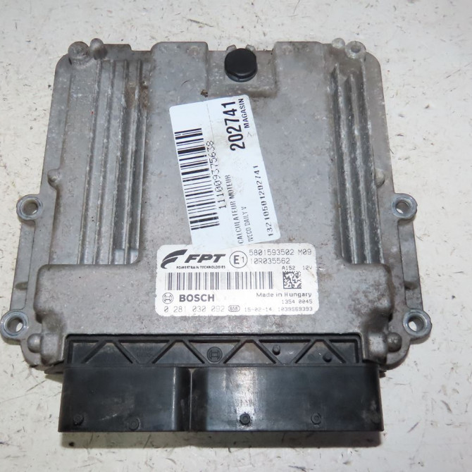 Calculateur moteur occasion  Iveco DAILY VI Camionnette 35s15, 35c15, 40c15, 45c15, 50c15, 65c15, 70c15 (2014-2016)   5801593502  1