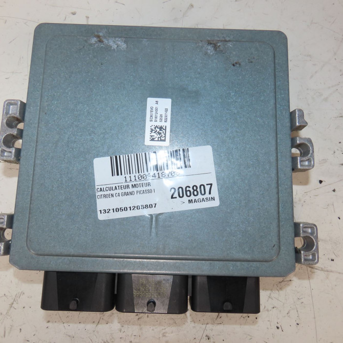 Calculateur moteur occasion  Citroën C4 GRAND PICASSO I (UA_) 1.6 hdi 110 (2010-2013)   1606644180  3