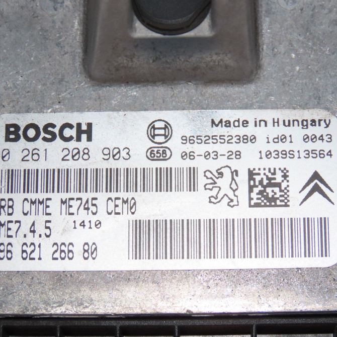 Calculateur moteur occasion  Citroën C3 Pluriel (HB_) 1.6 (2003)   9662126680  2