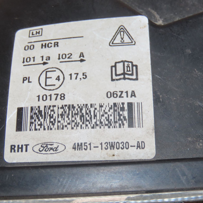 Phare gauche occasion  Ford FOCUS II (DA_, HCP, DP) 2.0 tdci (2004-2008)   1480994  2