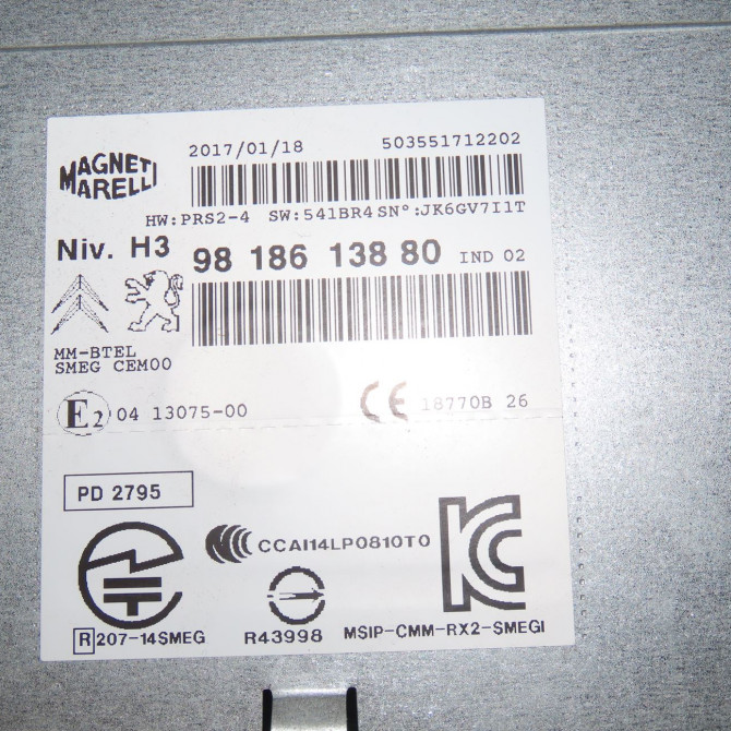 Autoradio occasion  Peugeot 308 II (LB_, LP_, LW_, LH_, L3_) 1.2 thp 130 (2013-2021)   9818613880  2