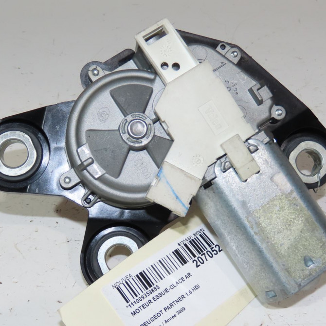 Moteur essuie-glace arrière occasion  Peugeot PARTNER TEPEE 1.6 hdi 16v (2008) 5 portes   9840123780  1