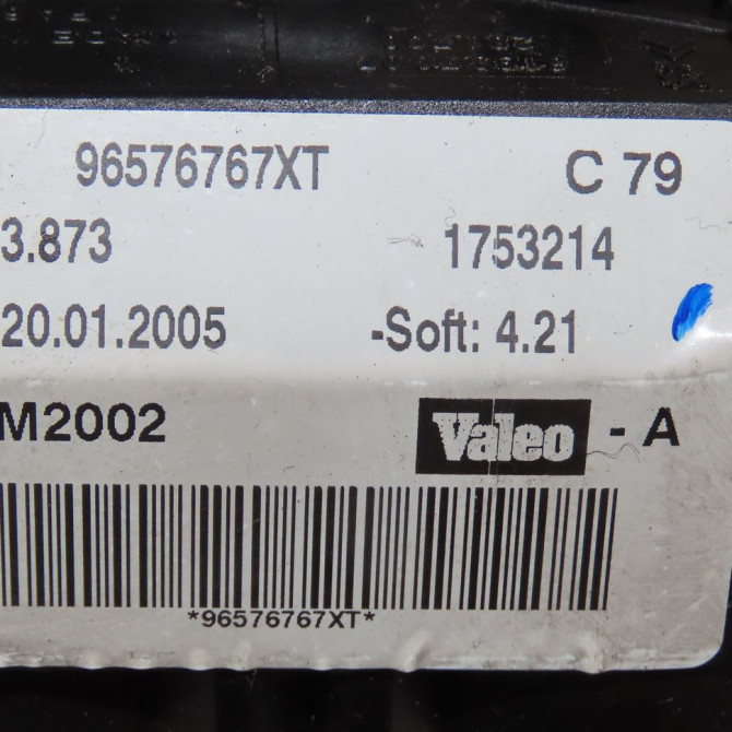 Bloc commodos occasion  Citroën C3 I (FC_, FN_) 1.4 hdi (2003-2011) 5 portes   96576767XT  2