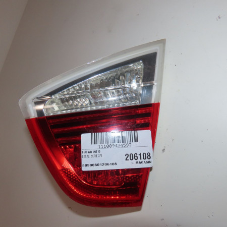 Feu arrière intérieur droit occasion  Bmw 3 (E90) 320 d (2004-2011)   63216937460 