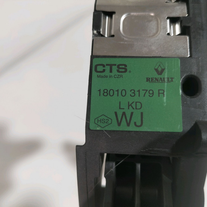 Pedale accelerateur occasion  Renault MEGANE IV 3/5 portes (B9A/M/N_) 1.6 tce 205 (b9mv) (2015) 5 portes   180103179R  2