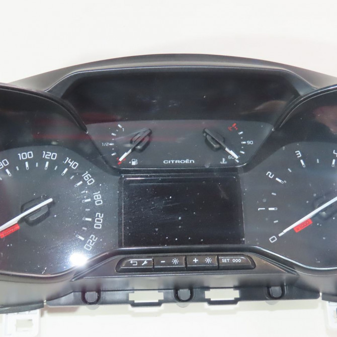 Bloc compteurs occasion  Citroën C3 III (SX) 1.5 bluehdi 100 (sxyhyp, sxyhtu) (2018)   9837553680  1