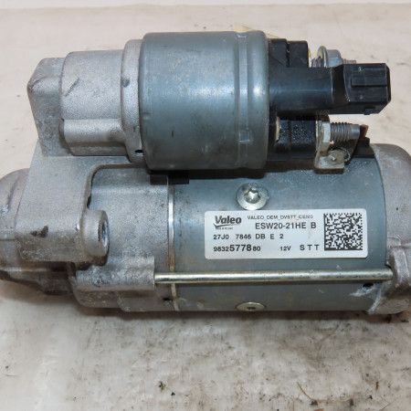 Démarreur occasion  Peugeot 2008 II (UD_, US_, UY_, UK_) 1.5 bluehdi 130 (2019)   9832577880 