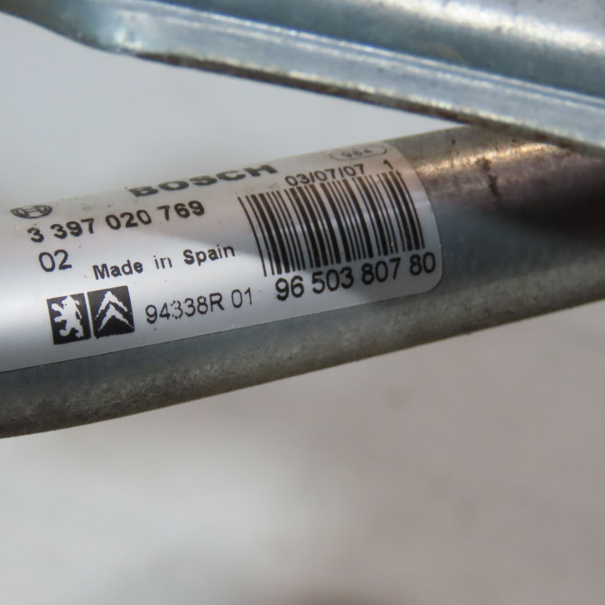 Moteur essuie-glace avant occasion  Peugeot 207/207+ (WA_, WC_) 1.6 hdi (2006-2013) 5 portes   6405CH  2