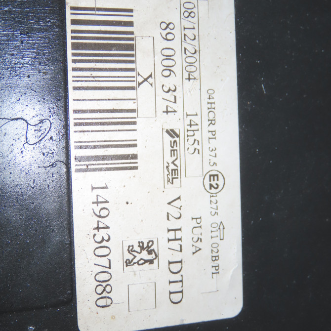 Phare droit occasion  Peugeot 807 (EB_) 2.0 hdi (2009)   6206F1  2