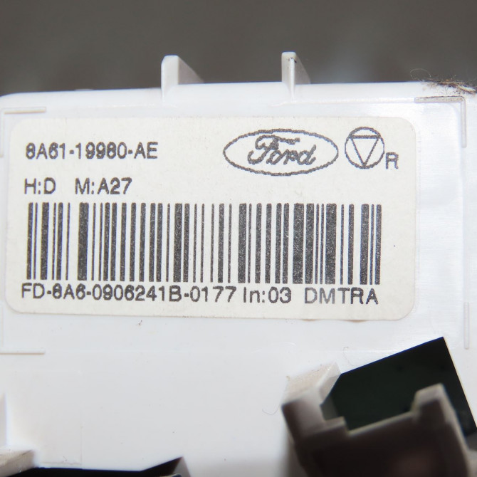 Commande de chauffage occasion  Ford FIESTA VI (CB1, CCN) 1.25 (2008-2017) 5 portes   1777069  2