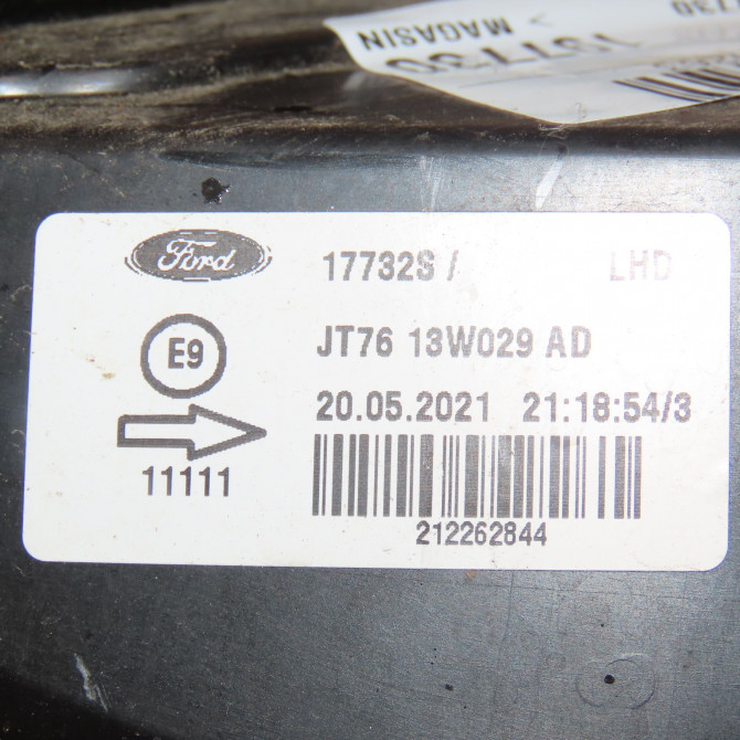 Phare droit occasion  Ford TRANSIT COURIER B460 Monospace 1.0 ecoboost (2014)   2263640  2