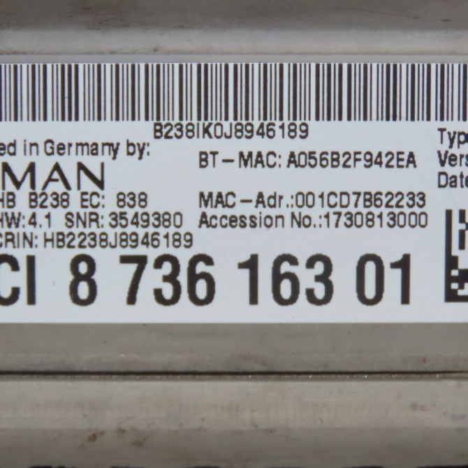 Autoradio occasion  Bmw 5 Touring (G31) 530 d xdrive (2017-2020)   6512CI873616301  2