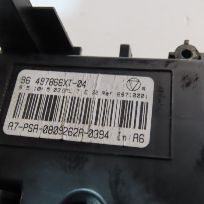 Commande de chauffage occasion  Peugeot 207 SW (WK_) 1.6 hdi (2007-2012)   6452R4  2