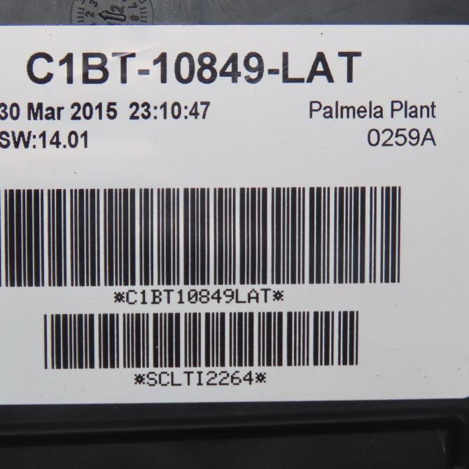 Bloc compteurs occasion  Ford B-MAX (JK) 1.6 ti (2012)   2086536  3