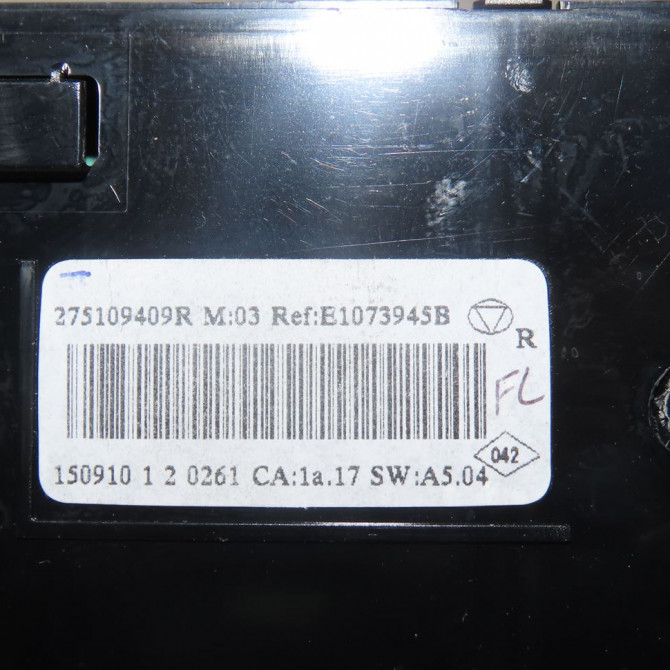 Commande de chauffage occasion  Renault GRAND SCÉNIC III (JZ0/1_) 1.6 dci (jz00, jz12) (2011) 5 portes   275109409R  2