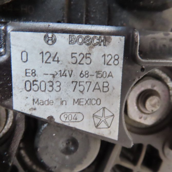 Alternateur occasion  Chrysler SEBRING (JS) 2.0 crd (2007-2010)   5033757AB  2