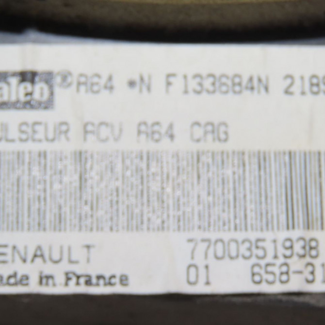 Moteur ventilateur chauffage occasion  Renault MASTER II Camionnette (FD) 2.5 d (1998-2001)   7700351938  3