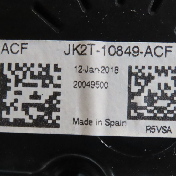 Bloc compteurs occasion  Ford TRANSIT CUSTOM V362 Camionnette (FY, FZ) 2.0 ecoblue (2015)   JK2T10849ACF  5