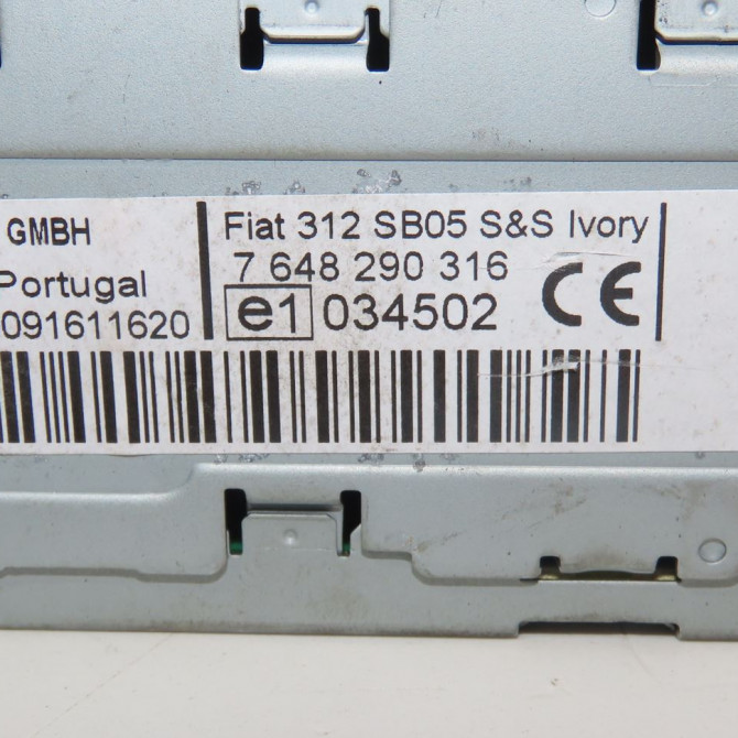 Autoradio occasion  Fiat 500 (312_) 1.2 (312axa1a) (2007) 3 portes   735585253  3