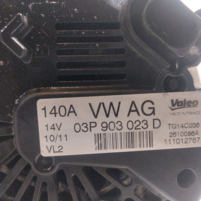 Alternateur occasion  Seat IBIZA IV (6J5, 6P1) 1.2 tdi (2010-2015)   3P903023D  2