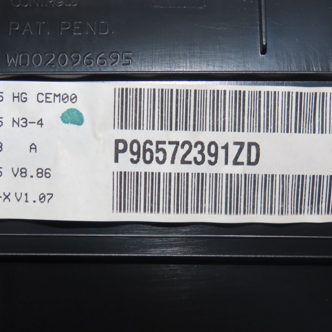 Bloc compteurs occasion  Citroën C4 Coupé (LA_) 1.6 hdi (2004-2011)   96572391ZD  3