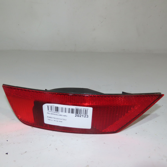 Feu brouillard arrière gauche occasion  Ford FOCUS II (DA_, HCP, DP) 1.6 tdci (2004-2012)   1507101  1