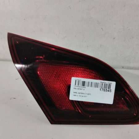 Feu arrière interieur gauche occasion  Opel ASTRA J (P10) 1.7 cdti (68) (2009-2015)   13360786 