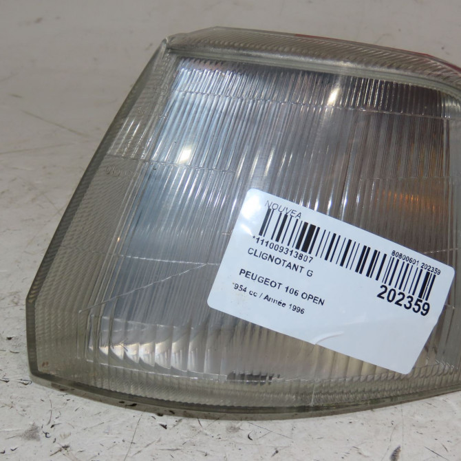 Clignotant gauche occasion  Peugeot 106 I (1A, 1C) 1.0 (1991-1996)   630320  1