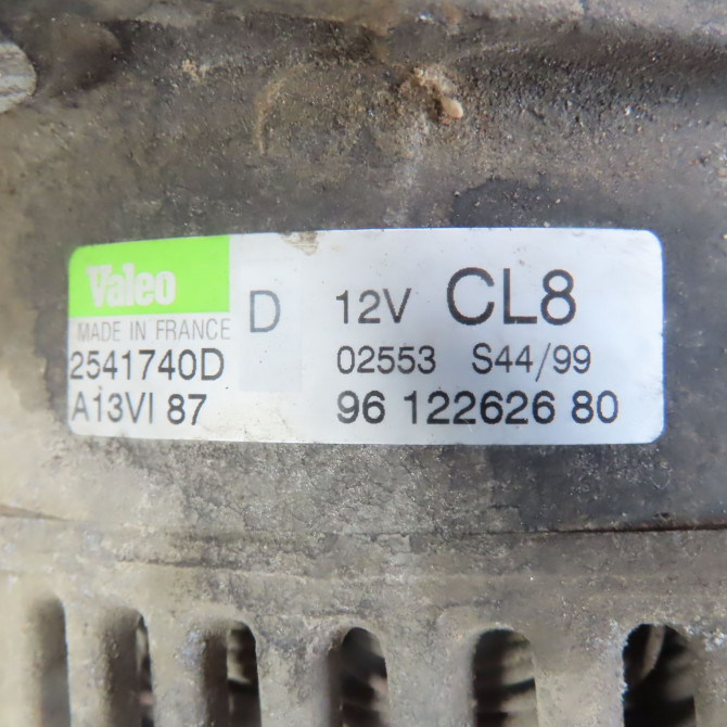 Alternateur occasion  Peugeot BOXER Camionnette (230L) 1.9 d (1994-2002)   9612262680  2