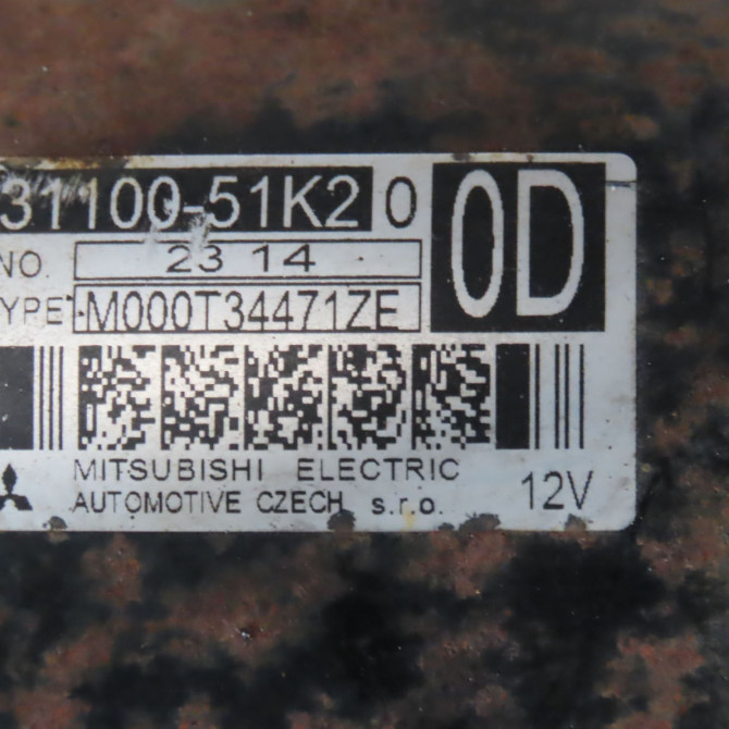 Démarreur occasion  Opel AGILA (B) (H08) 1.0 (f68) (2008-2011)   95529026  2