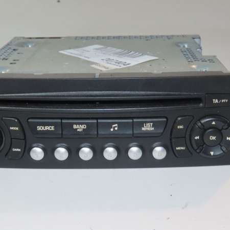 Autoradio occasion  Peugeot 207/207+ (WA_, WC_) 1.4 hdi (2006-2015) 5 portes   96662669XT 